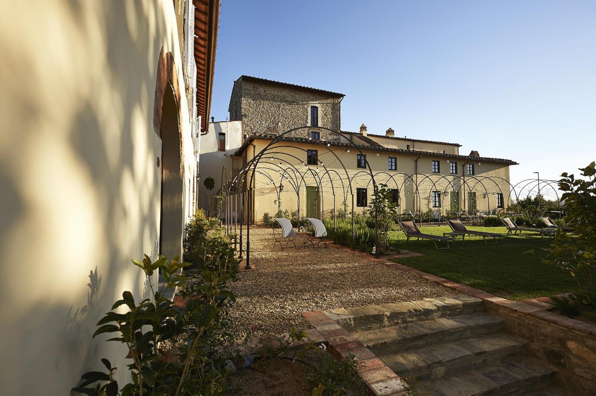 Villa Medicea Di Lilliano Грассина Экстерьер фото