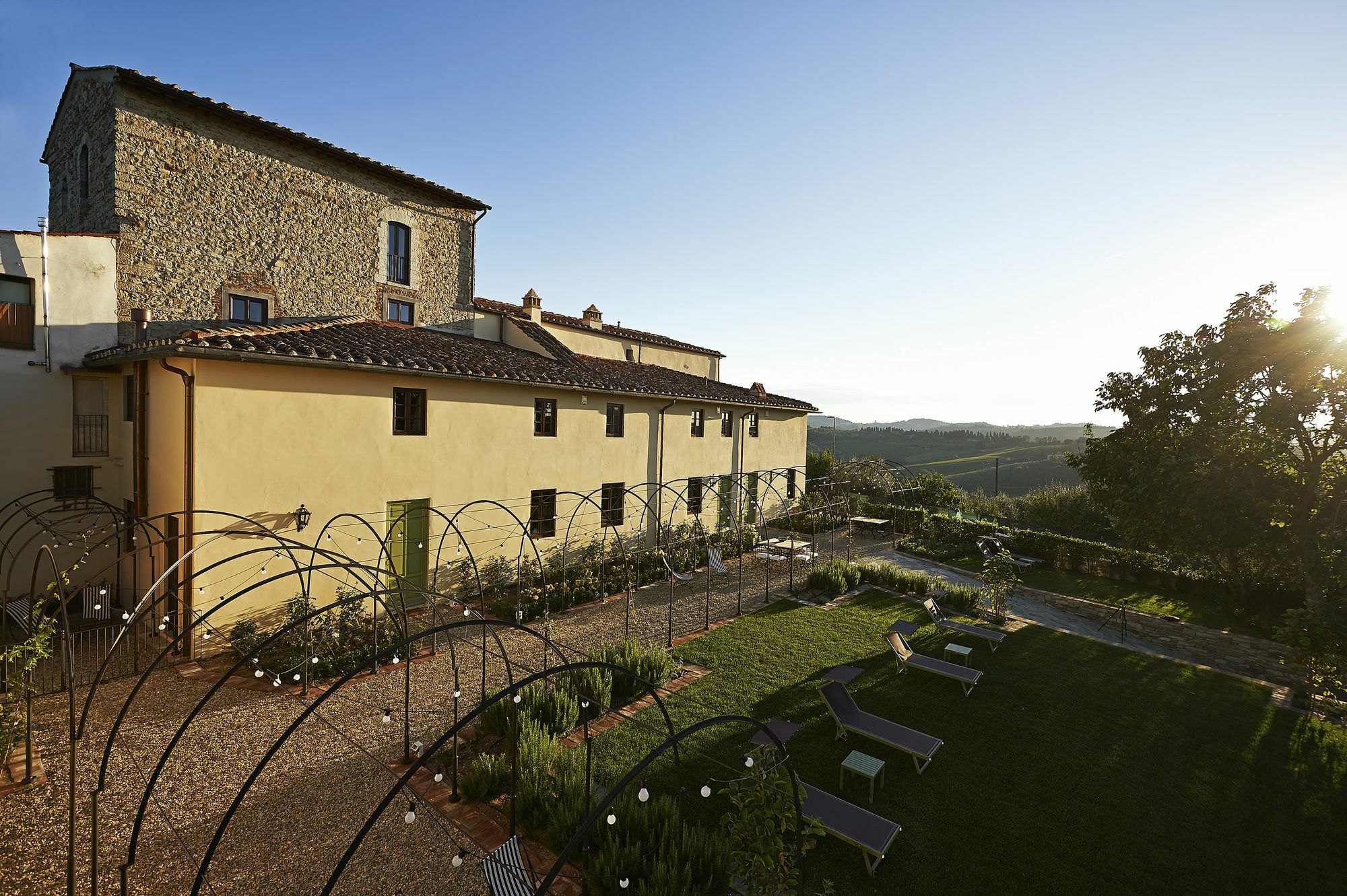Villa Medicea Di Lilliano Грассина Экстерьер фото