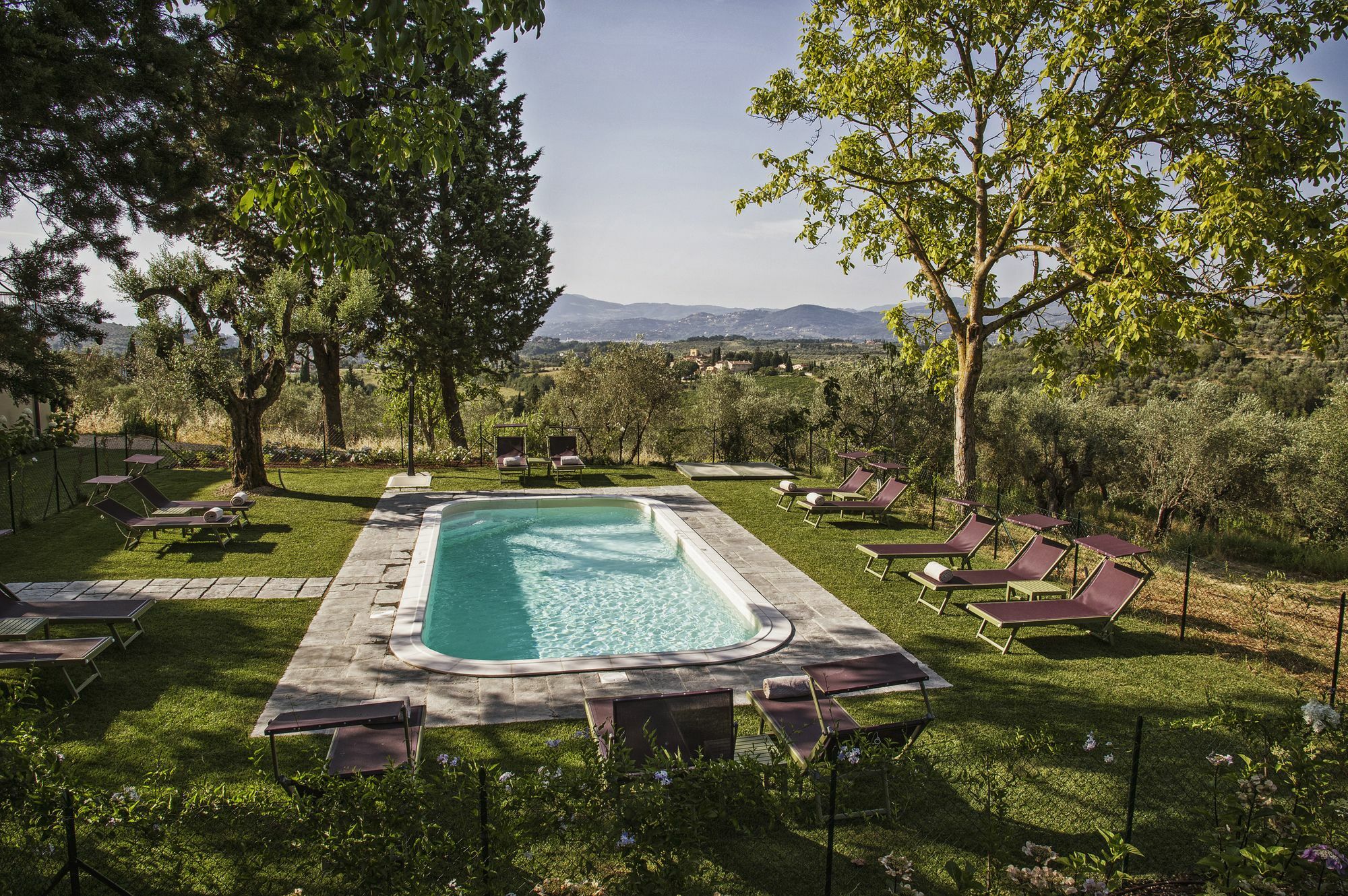 Villa Medicea Di Lilliano Грассина Экстерьер фото