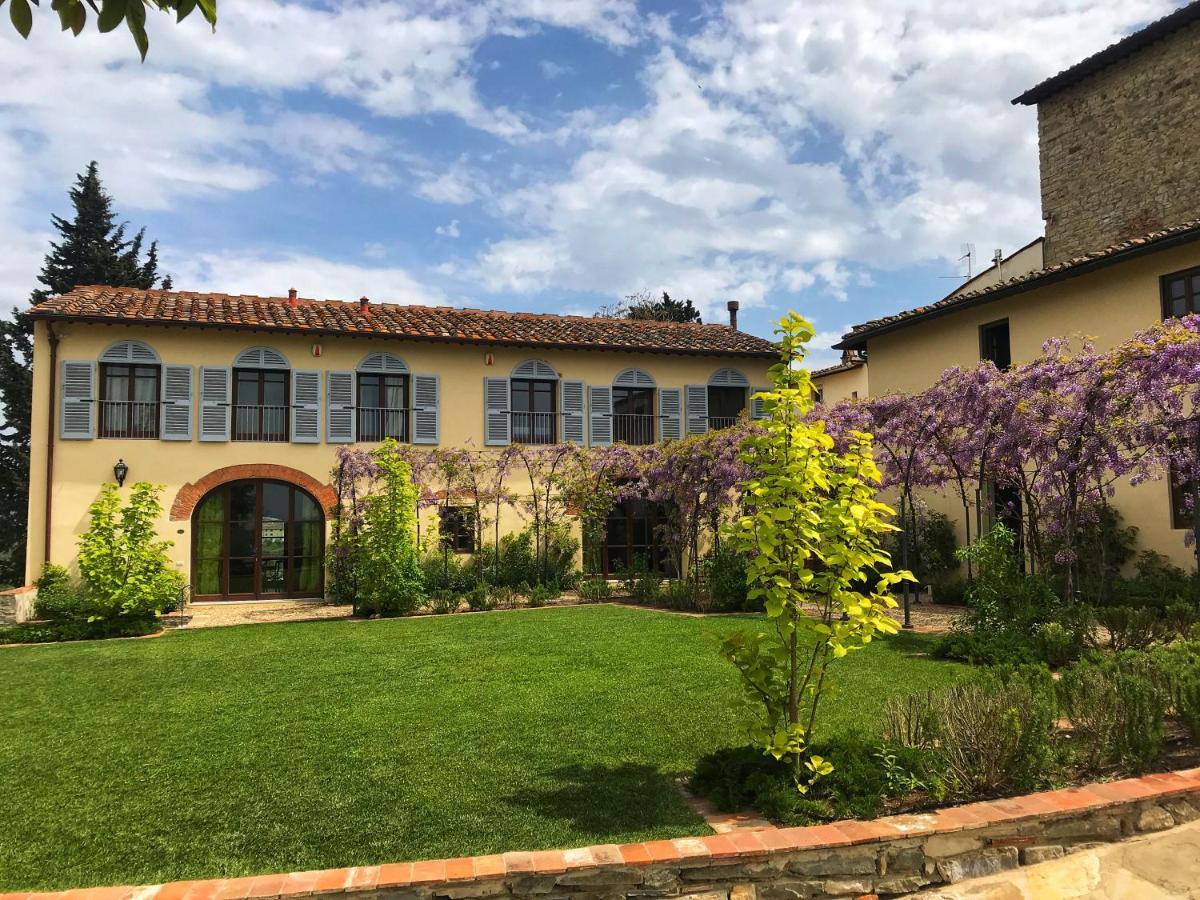 Villa Medicea Di Lilliano Грассина Экстерьер фото
